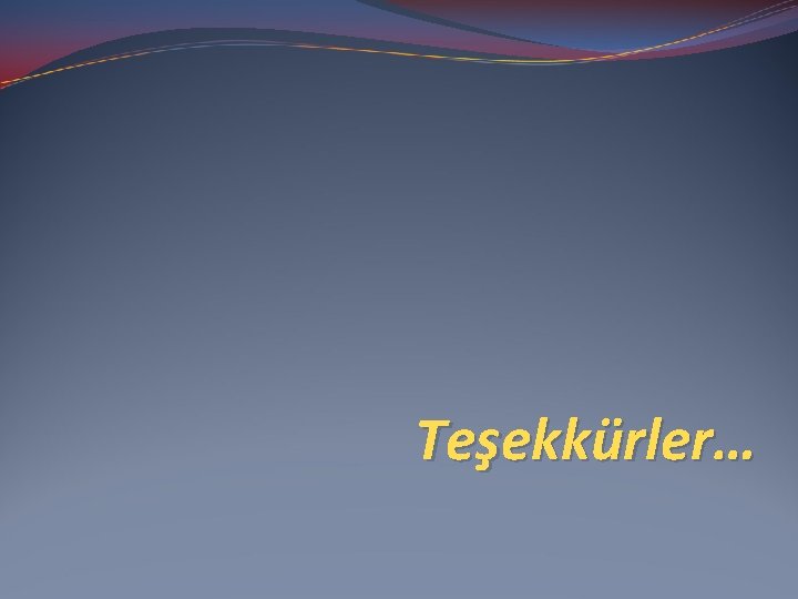 Teşekkürler… 