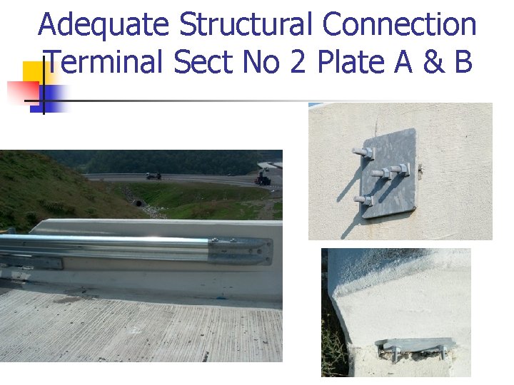 Adequate Structural Connection Terminal Sect No 2 Plate A & B 