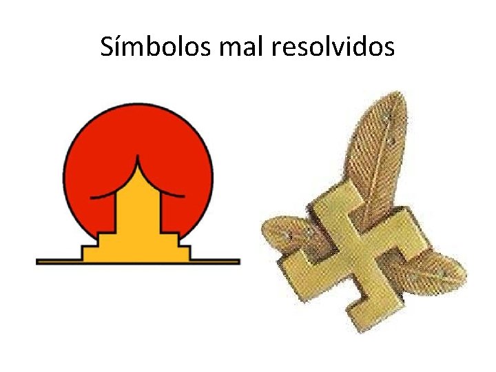 Símbolos mal resolvidos 