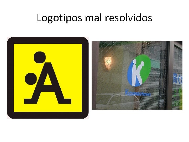 Logotipos mal resolvidos 