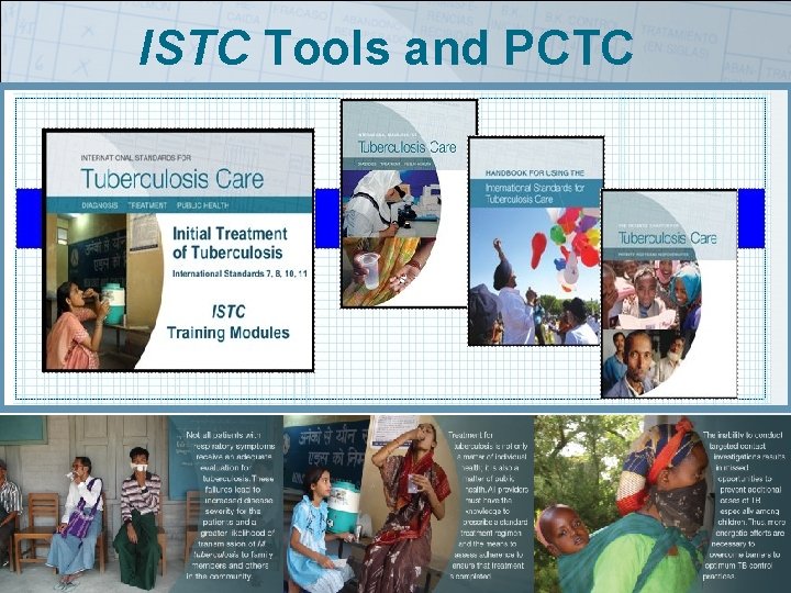 ISTC Tools and PCTC 