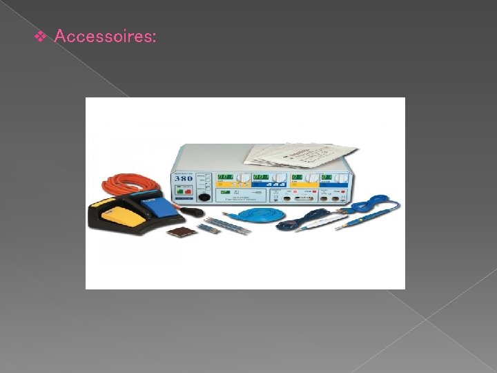 v Accessoires: 