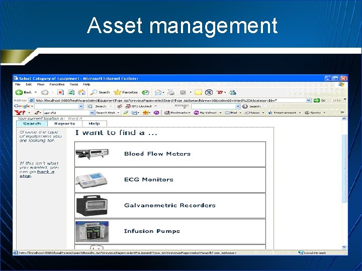 Asset management 