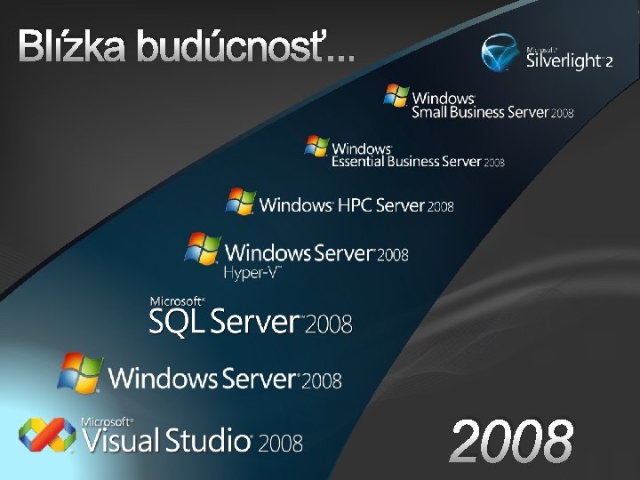 Blízka budúcnosť. . . 2 2008 