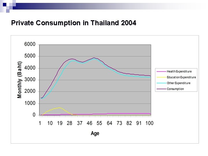 Private Consumption in Thailand 2004 