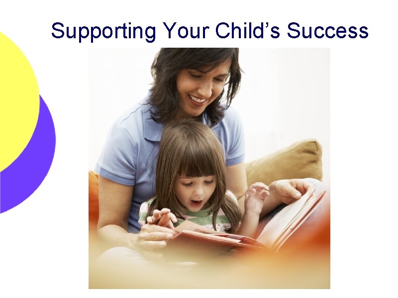 Supporting Your Child’s Success 