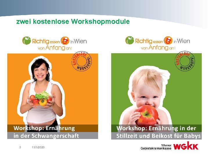 zwei kostenlose Workshopmodule 3 11/1/2020 