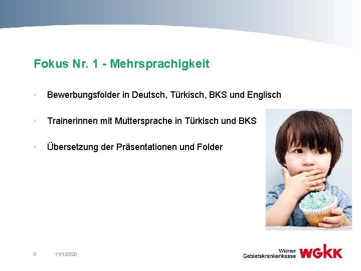 Fokus Nr. 1 - Mehrsprachigkeit • Bewerbungsfolder in Deutsch, Türkisch, BKS und Englisch • Fokus Nr. 1 - Mehrsprachigkeit • Bewerbungsfolder in Deutsch, Türkisch, BKS und Englisch •