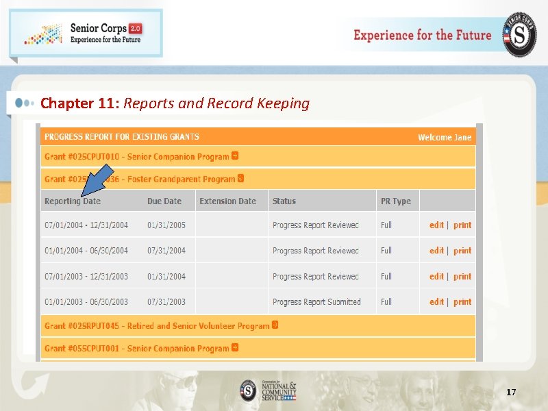 Chapter 11: Reports and Record Keeping 17 