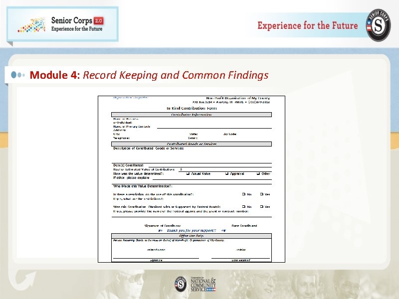 Module 4: Record Keeping and Common Findings 
