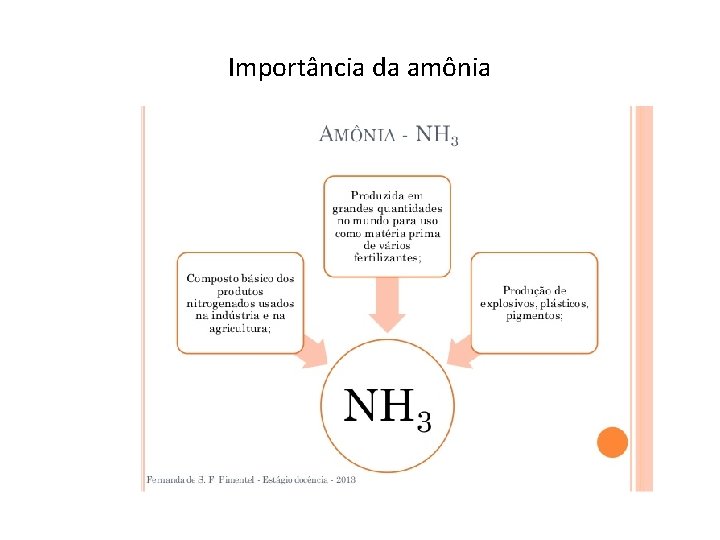 Importância da amônia 