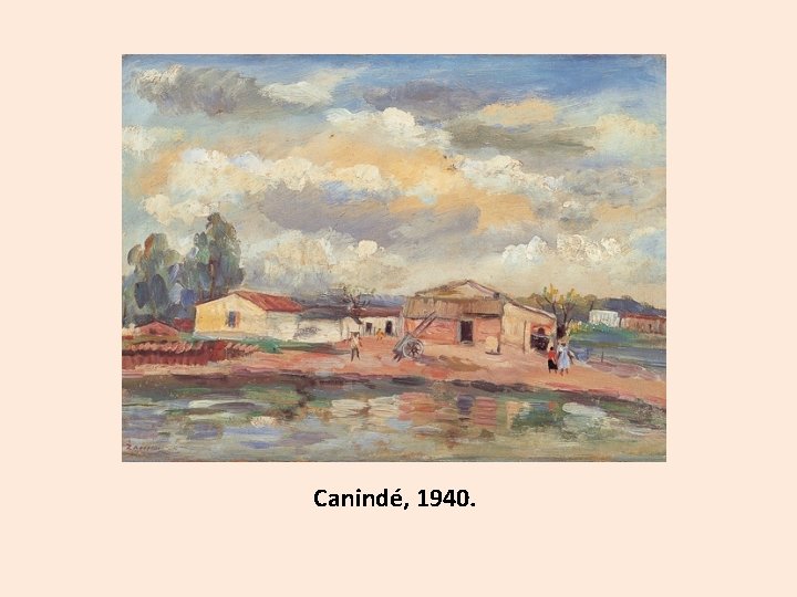 Canindé, 1940. 