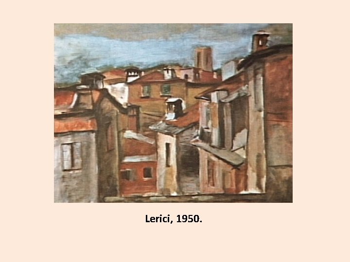 Lerici, 1950. 
