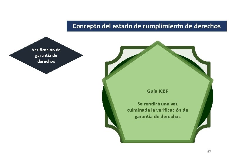 Concepto del estado de cumplimiento de derechos Verificación de garantía de derechos Protocolo ICBF