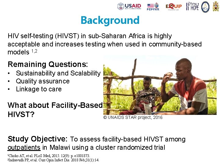 Background HIV self-testing (HIVST) in sub-Saharan Africa is highly acceptable and increases testing when