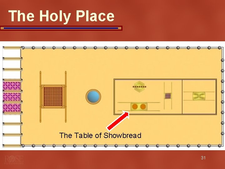 The Holy Place The Table of Showbread 31 