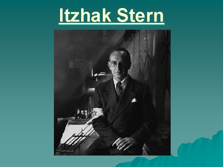 Itzhak Stern 