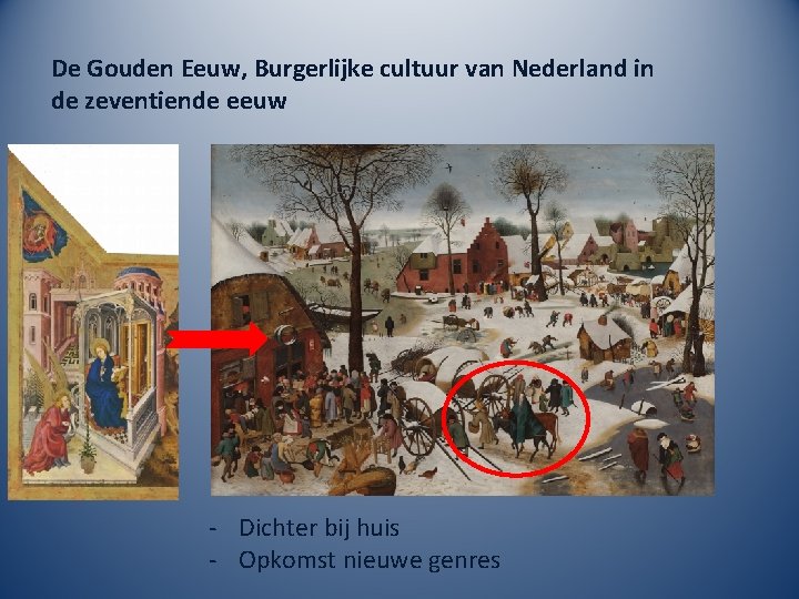 De Gouden Eeuw, Burgerlijke cultuur van Nederland in de zeventiende eeuw - Dichter bij