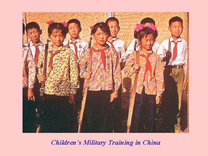 Children’s Military Training in China 