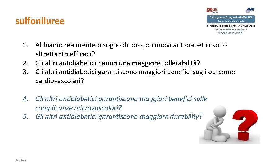 sulfoniluree 1. Abbiamo realmente bisogno di loro, o i nuovi antidiabetici sono altrettanto efficaci?