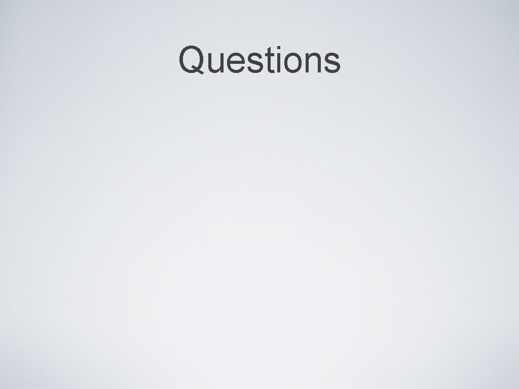 Questions 