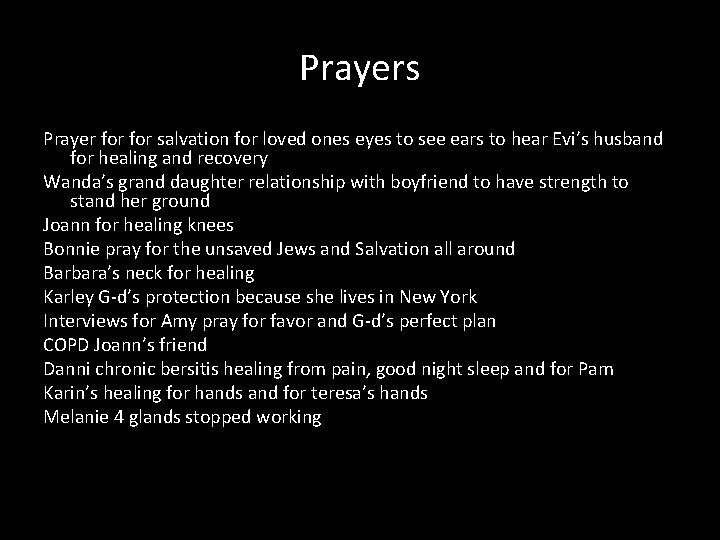 Prayers Prayer for salvation for loved ones eyes to see ears to hear Evi’s