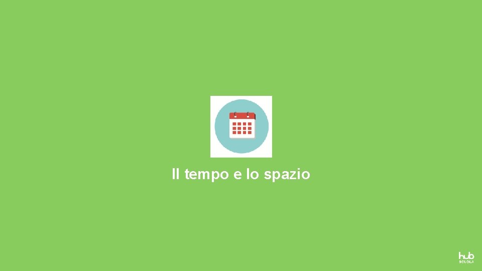 Il tempo e lo spazio 