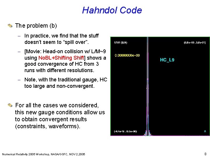 Hahndol Code Beyond Einstein: From the Big Bang to Black Holes The problem (b)