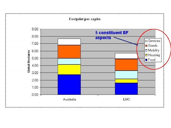 5 constituent EF aspects 