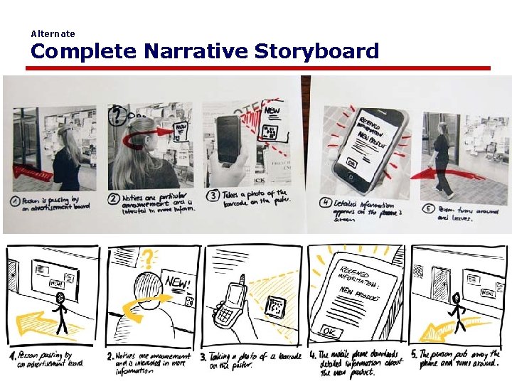 Alternate Complete Narrative Storyboard 