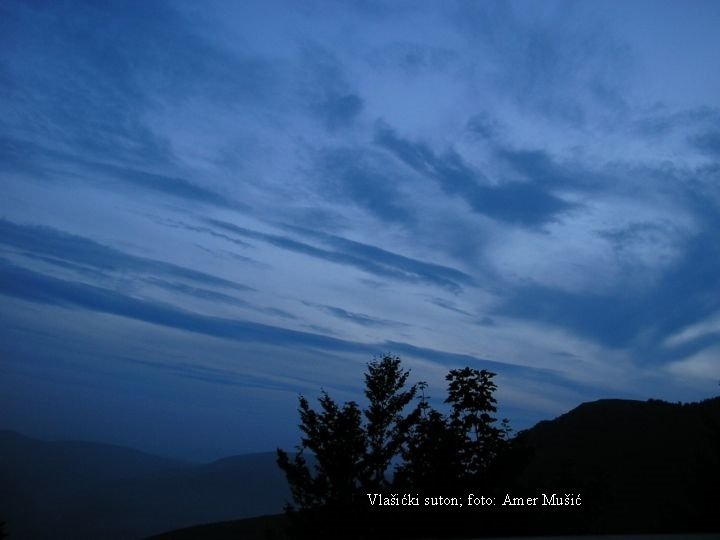 Vlašićki suton; foto: Amer Mušić 