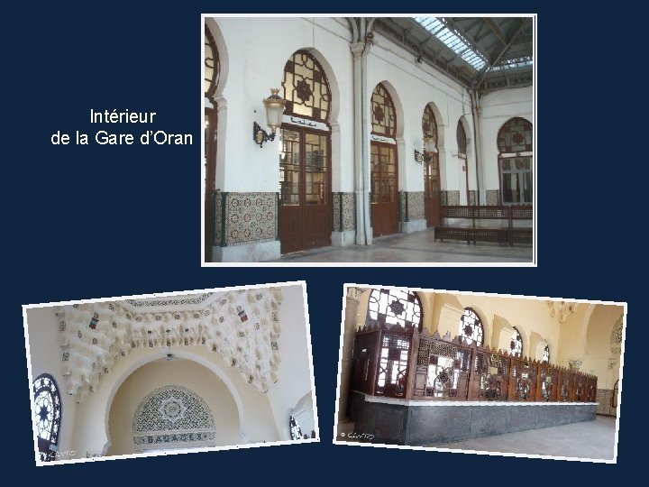 Intérieur de la Gare d’Oran 