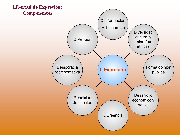 Libertad de Expresión: Componentes 
