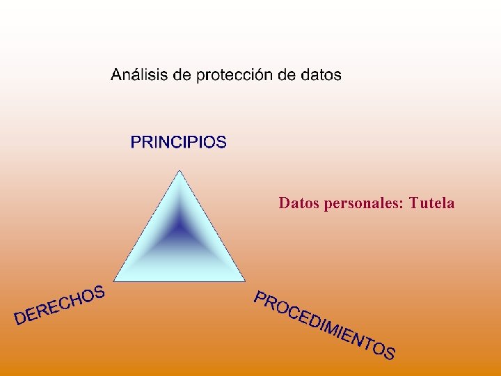 Datos personales: Tutela 