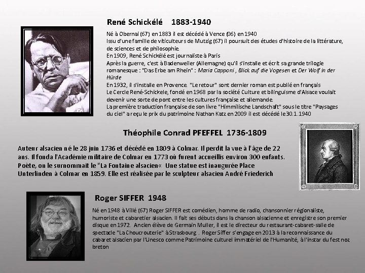  René Schickélé 1883 -1940 Né à Obernai (67) en 1883 il est décédé