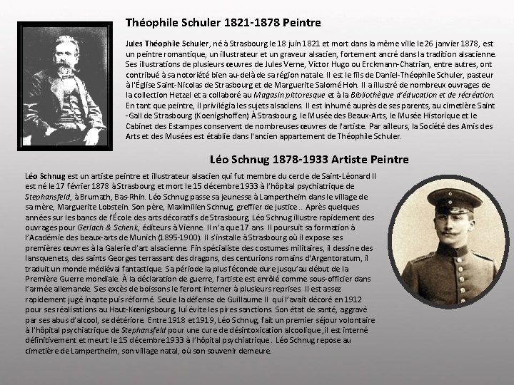 Théophile Schuler 1821 -1878 Peintre Jules Théophile Schuler, né à Strasbourg le 18 juin
