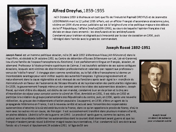 Alfred Dreyfus, 1859 -1935 né 9 Octobre 1859 à Mulhouse en tant que fils