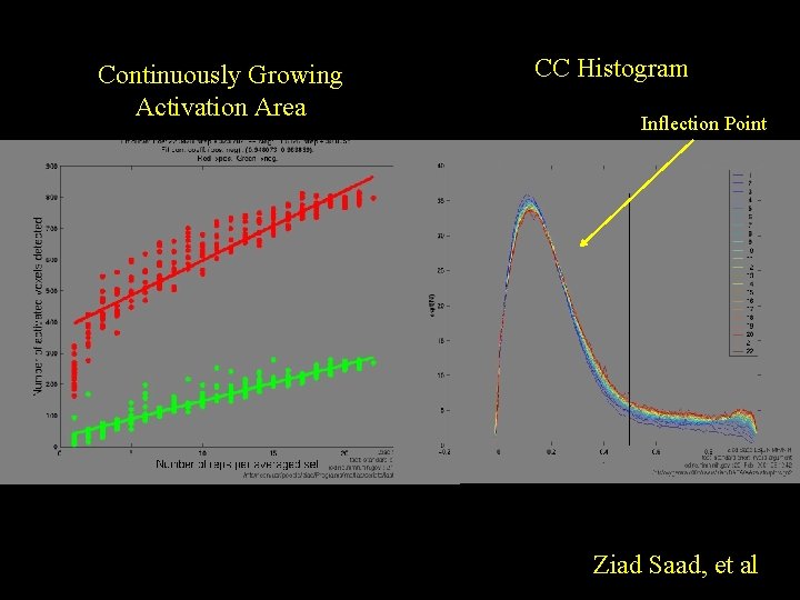 Continuously Growing Activation Area CC Histogram Inflection Point Ziad Saad, et al 