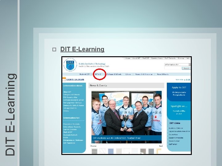 DIT E-Learning 