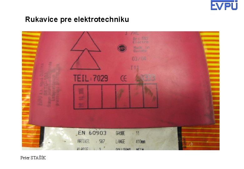 Rukavice pre elektrotechniku Peter STAŠÍK 