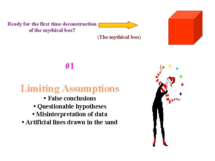 Ready for the first time deconstruction of the mythical box? (The mythical box) #1