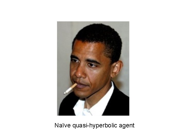Naïve quasi-hyperbolic agent 
