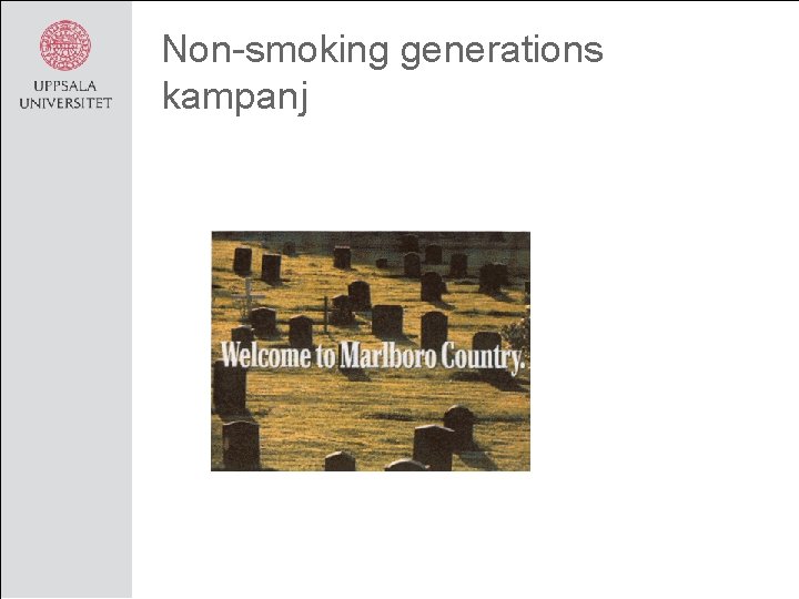 Non-smoking generations kampanj 