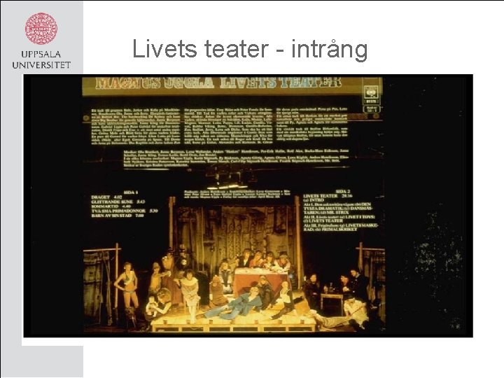 Livets teater - intrång 
