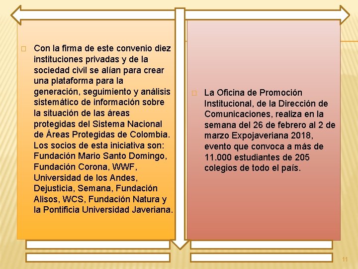 � Con la firma de este convenio diez instituciones privadas y de la sociedad