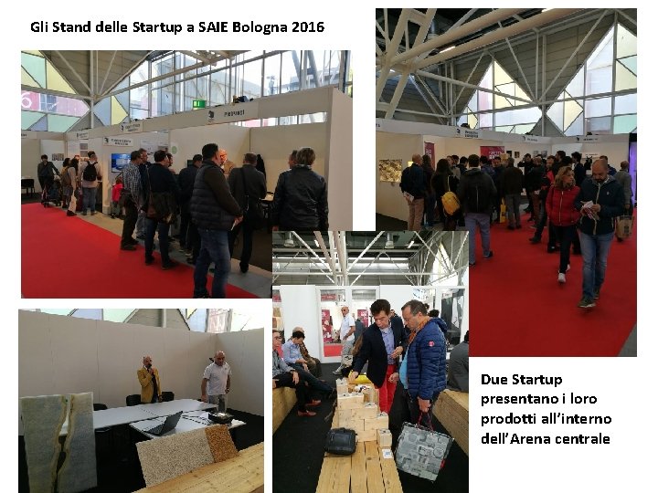 Gli Stand delle Startup a SAIE Bologna 2016 Due Startup presentano i loro prodotti