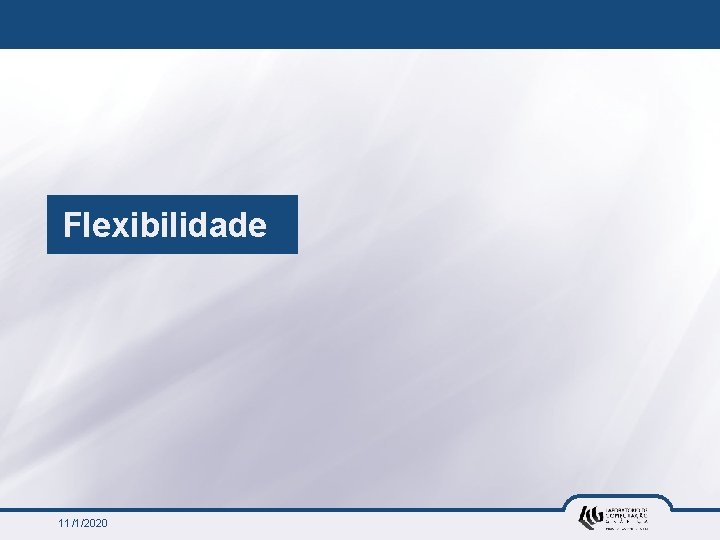 Flexibilidade 11/1/2020 