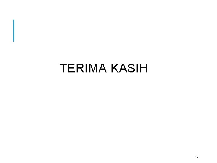 TERIMA KASIH 19 