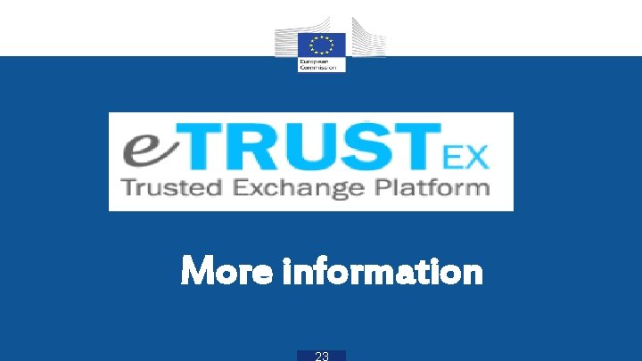 More information 