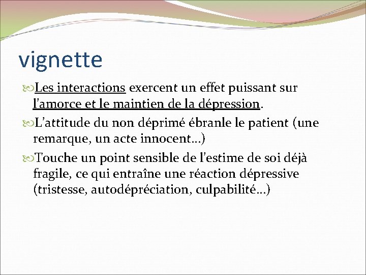 vignette Les interactions exercent un effet puissant sur l’amorce et le maintien de la